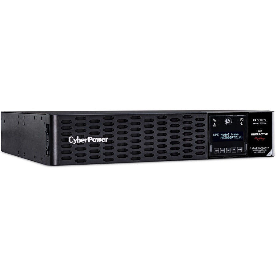 CyberPower UPS Systems PR3000RTXL2U Nouvelle application intelligente Sinewave - Capacité : 3000 VA / 3000 W PR3000RTXL2U