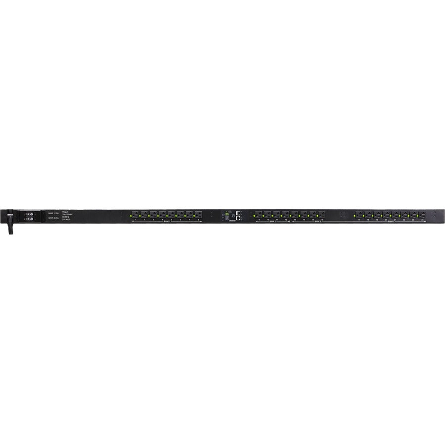 CyberPower Switched PDU RM 0U PDU30SWVT24FNET 30A 120V 24-Outlets PDU30SWVT24FNET