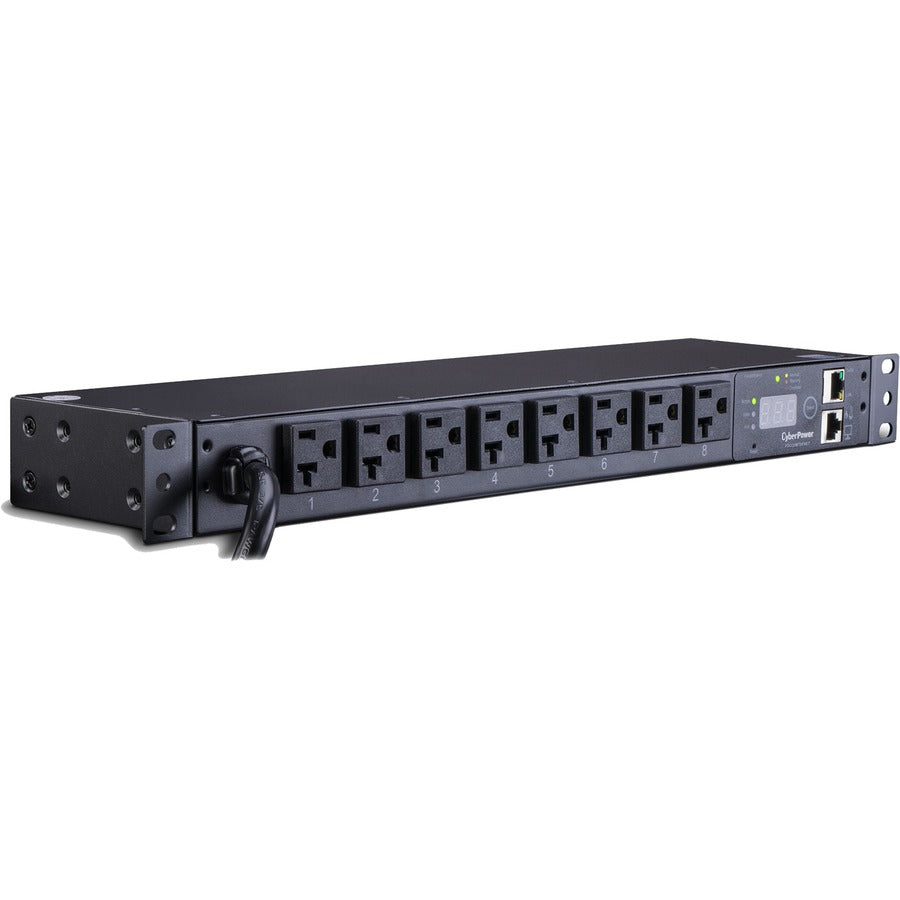 PDU surveillée CyberPower RM 1U PDU20MT8FNET 20A 8 prises PDU20MT8FNET