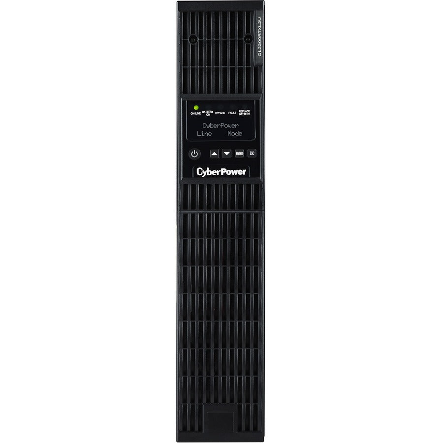 CyberPower UPS Systems OL2200RTXL2U Smart ApCyberPower OL2200RTXL2U Smart App Online UPS Systemsp Online -  Capacity: 2200 VA / 1800 W OL2200RTXL2U