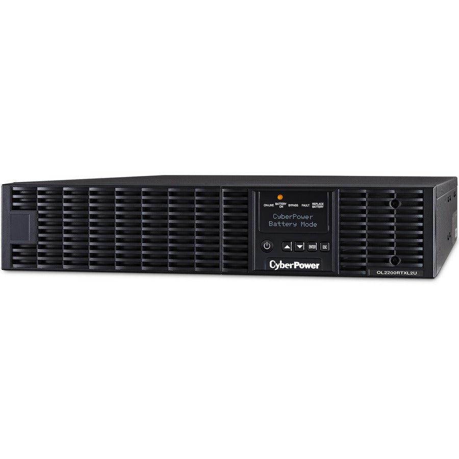 CyberPower UPS Systems OL2200RTXL2U Smart ApCyberPower OL2200RTXL2U Smart App Online UPS Systemsp Online -  Capacity: 2200 VA / 1800 W OL2200RTXL2U