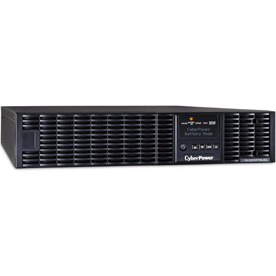 CyberPower UPS Systems OL2200RTXL2U Smart ApCyberPower OL2200RTXL2U Smart App Online UPS Systemsp Online - Capacité : 2200 VA / 1800 W OL2200RTXL2U