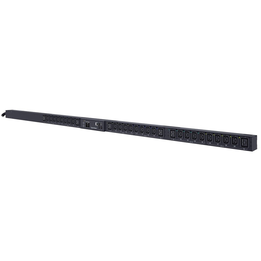 CyberPower PDU83102 PDU triphasé 200 - 240 VAC 20A commuté avec mesure par prise PDU83102