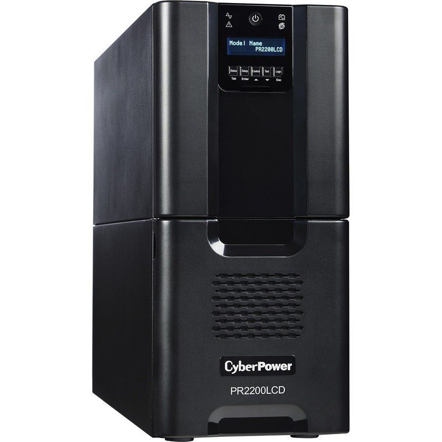 CyberPower Smart App Sinewave PR2200LCD 2200VA Pure Sine Wave Tower LCD UPS PR2200LCD