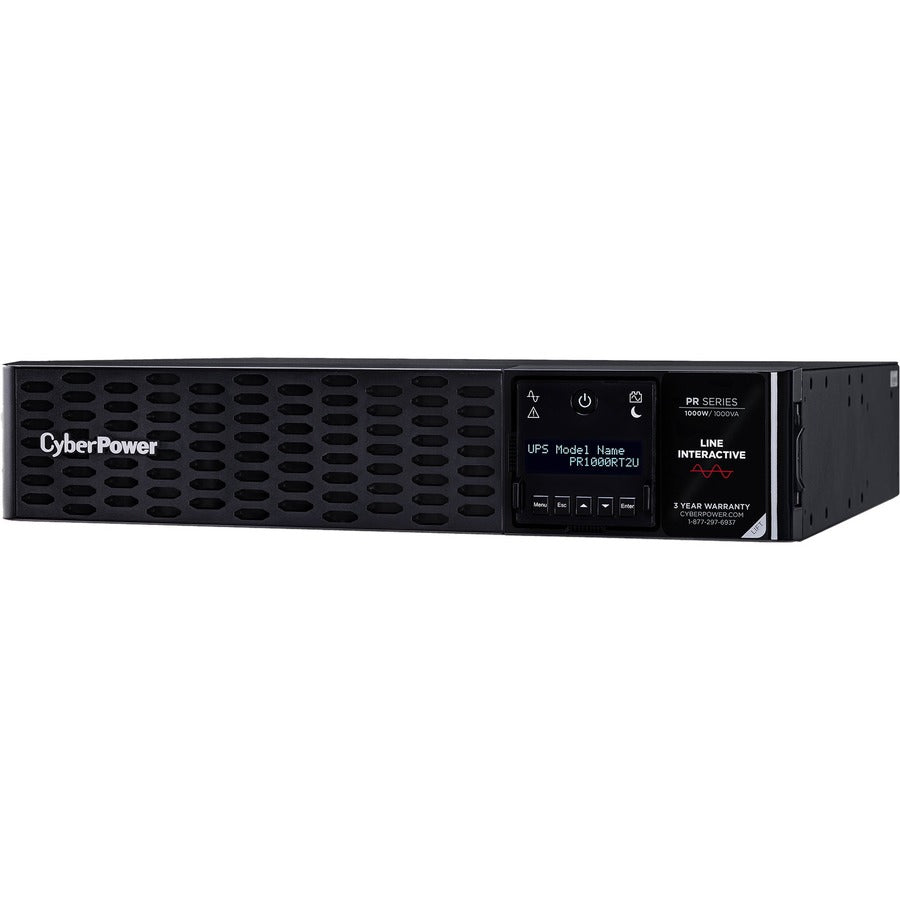 CyberPower Smart App PR1000RT2UN 1000VA Tower/Rack Convertible UPS PR1000RT2UN