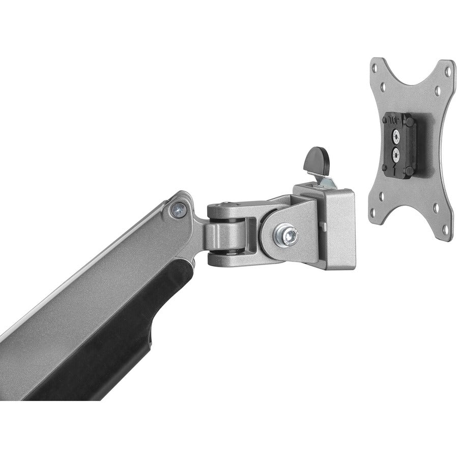 StarTech.com Bras de moniteur à montage sur bureau unique - Mouvement complet - Articulé - Pour moniteurs à montage VESA jusqu'à 34" - Aluminium robuste - Argent ARMPIVOTHD