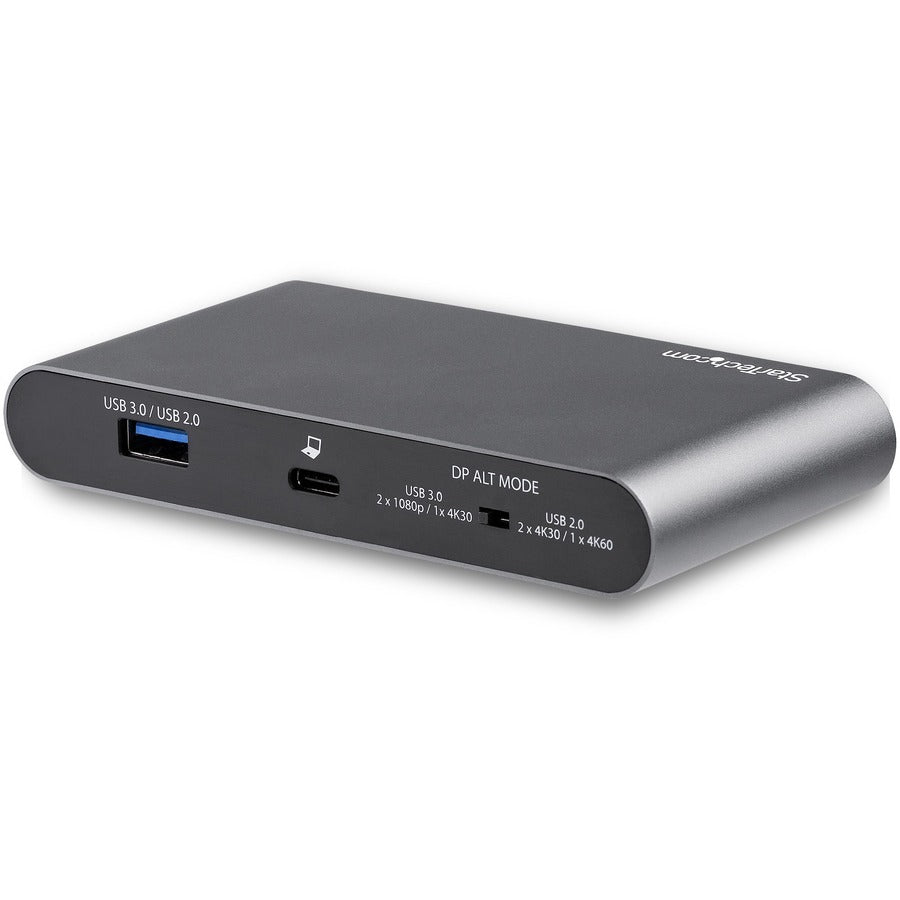 StarTech.com USB C Dock - 4K Dual Monitor DisplayPort Docking Station - 100W Power Delivery Passthrough, GbE, 2x USB-A - Multiport Adapter DK30C2DAGPD