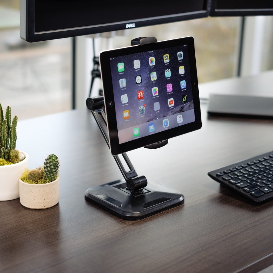 StarTech.com Adjustable Tablet Stand with Arm - Universal Mount for 4.7" to 12.9" Tablets such as the iPad Pro - Tablet Desk Stand or Wall Mount Tablet Holder ARMTBLTDT