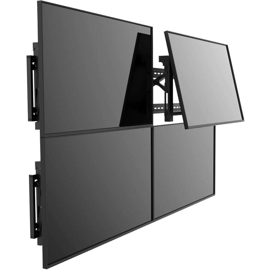 StarTech.com Video Wall Mount - For 45" to 70" Displays - Pop-Out Design - Micro-Adjustment - Steel - VESA Wall Mount - TV Video Wall System VIDWALLMNT