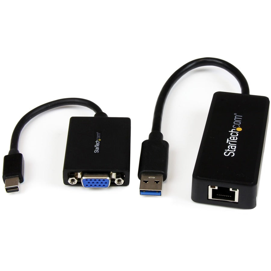 StarTech.com Kit adaptateur Lenovo ThinkPad X1 Carbon VGA et Gigabit Ethernet - MDP vers VGA - USB 3.0 vers GbE LENX1MDPUGBK