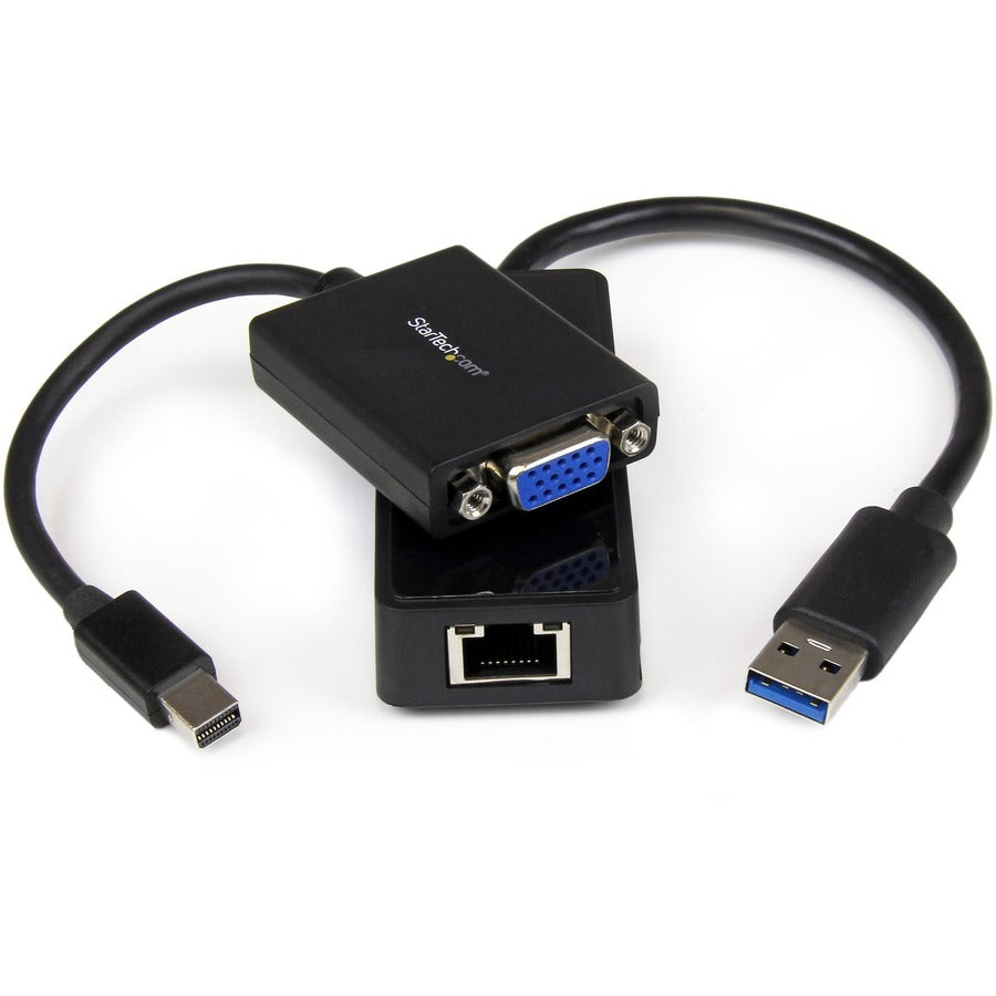 StarTech.com Kit adaptateur Lenovo ThinkPad X1 Carbon VGA et Gigabit Ethernet - MDP vers VGA - USB 3.0 vers GbE LENX1MDPUGBK