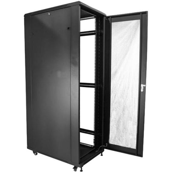 StarTech.com 42U Server Rack Cabinet - 4-Post Adjustable Depth (5.9" to 36.4") IT Network Equipment Rack Enclosure with Casters - 2000lbs (RK4236BKB) RK4236BKB