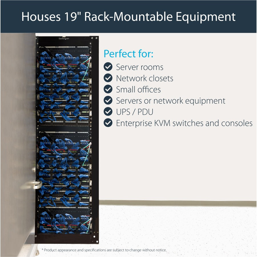 StarTech.com Rack serveur à 4 montants avec cadre ouvert - Armoire rack avec cadre ouvert - 36U (4POSTRACK36) 4POSTRACK36