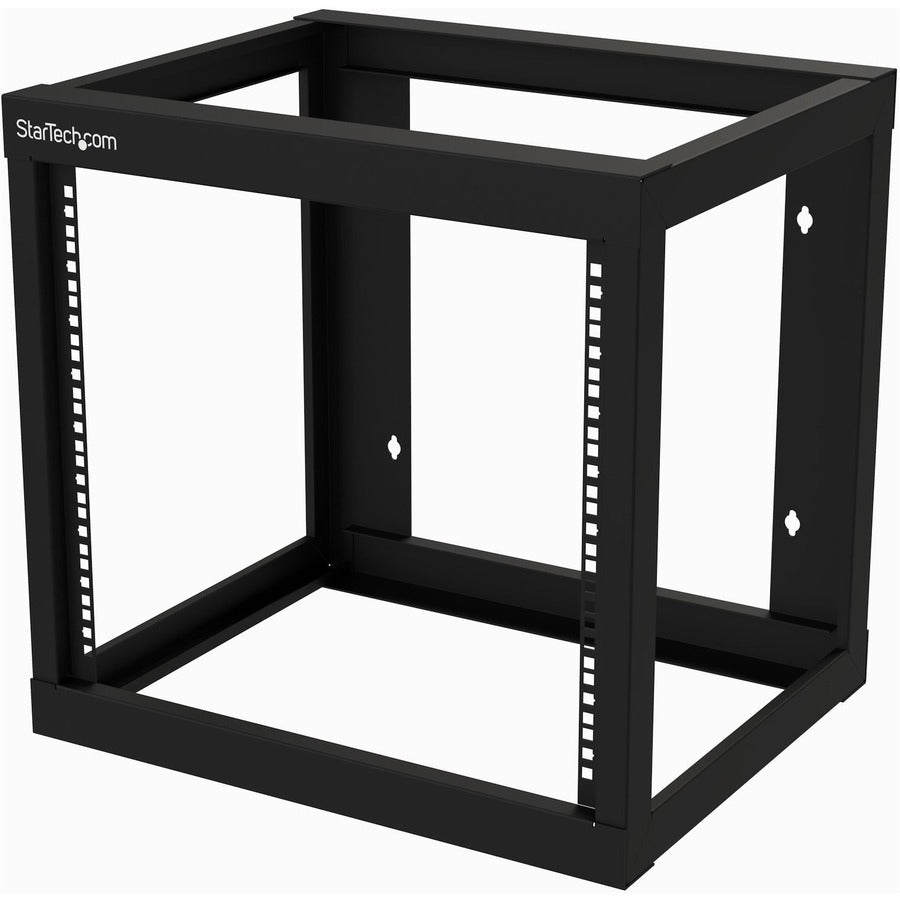 StarTech.com 9U 19" Wall Mount Network Rack - 17" Deep Open Frame for Server Room AV/Data/Patch Panel/IT/Computer Equipment w/Cage Nuts RK919WALLO