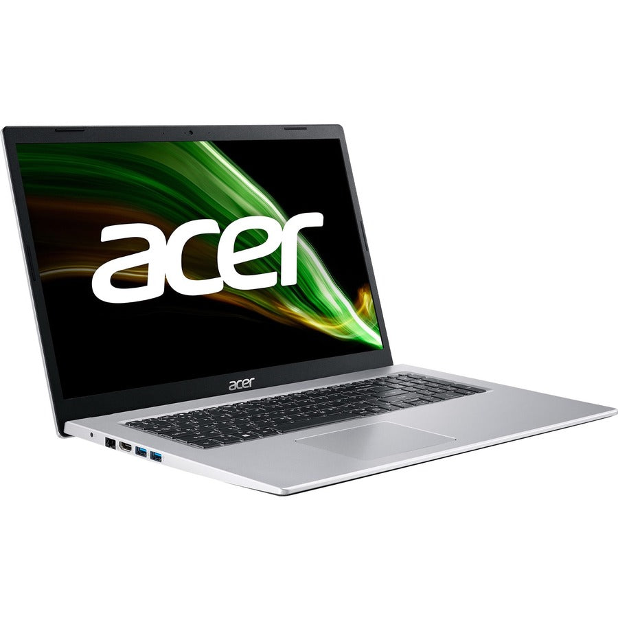 Acer Aspire 3 A317-53 A317-53-37BH 17.3" Notebook - HD+ - 1600 x 900 - Intel Core i3 11th Gen i3-1115G4 Dual-core (2 Core) 3 GHz - 8 GB RAM - 1 TB HDD - Pure Silver NX.AD0AA.002