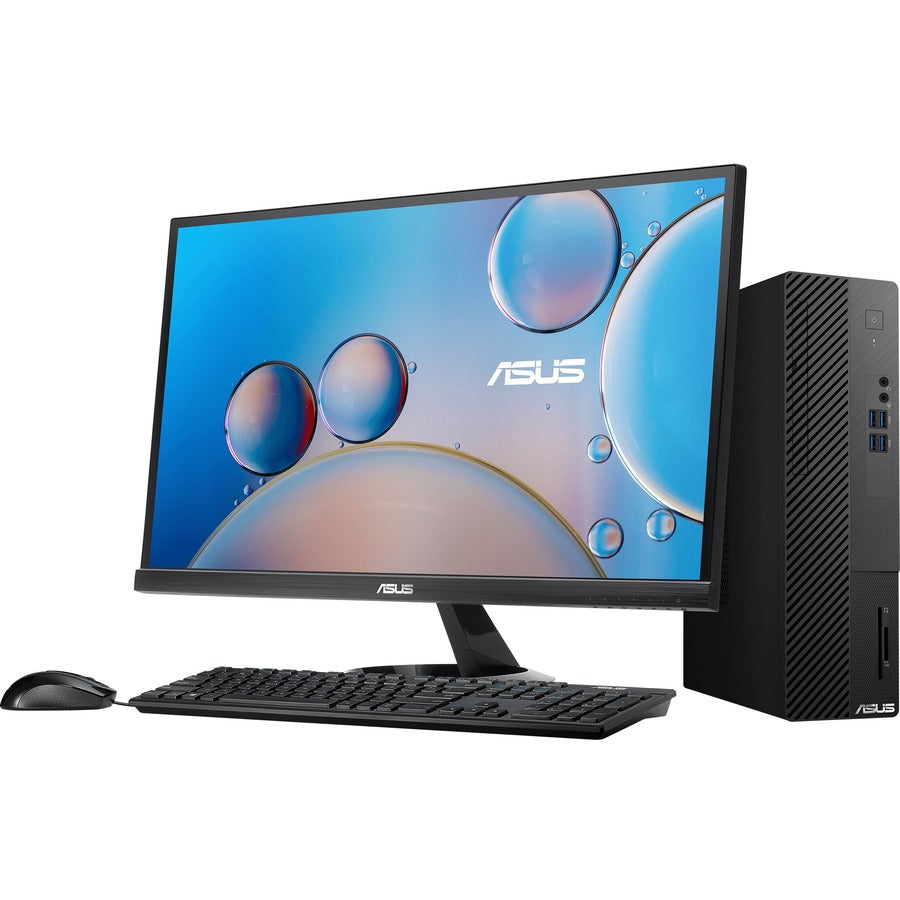 Asus S500SA-A71P Desktop Computer - Intel Core i7 10th Gen i7-10700 Octa-core (8 Core) 2.90 GHz - 16 GB RAM DDR4 SDRAM - 1 TB HDD - 256 GB M.2 PCI Express NVMe 3.0 SSD - Small Form Factor S500SA-A71P