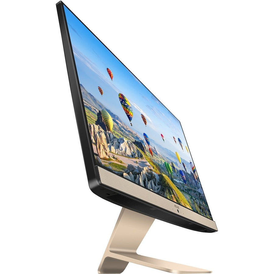 Asus Vivo AiO V222FAK-CP1P-CA All-in-One Computer - Intel Pentium Gold 6405U Dual-core (2 Core) 2.40 GHz - 8 GB RAM DDR4 SDRAM - 256 GB M.2 PCI Express NVMe SSD - 21.5" Full HD 1920 x 1080 - Desktop - Black V222FAK-CP1P-CA