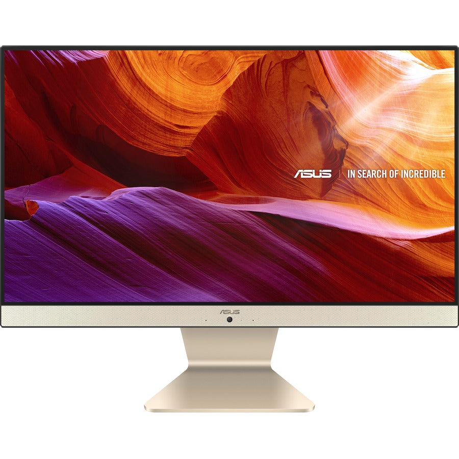 Asus Vivo AiO V222FAK-CP1P-CA All-in-One Computer - Intel Pentium Gold 6405U Dual-core (2 Core) 2.40 GHz - 8 GB RAM DDR4 SDRAM - 256 GB M.2 PCI Express NVMe SSD - 21.5" Full HD 1920 x 1080 - Desktop - Black V222FAK-CP1P-CA