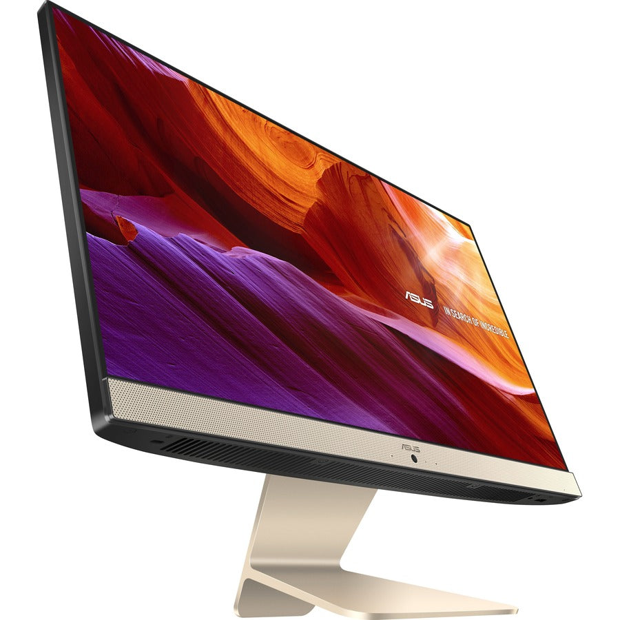 Asus Vivo AiO V222FAK-CP1P-CA All-in-One Computer - Intel Pentium Gold 6405U Dual-core (2 Core) 2.40 GHz - 8 GB RAM DDR4 SDRAM - 256 GB M.2 PCI Express NVMe SSD - 21.5" Full HD 1920 x 1080 - Desktop - Black V222FAK-CP1P-CA