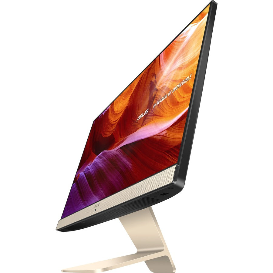 Asus Vivo AiO V222FAK-CP1P-CA All-in-One Computer - Intel Pentium Gold 6405U Dual-core (2 Core) 2.40 GHz - 8 GB RAM DDR4 SDRAM - 256 GB M.2 PCI Express NVMe SSD - 21.5" Full HD 1920 x 1080 - Desktop - Black V222FAK-CP1P-CA