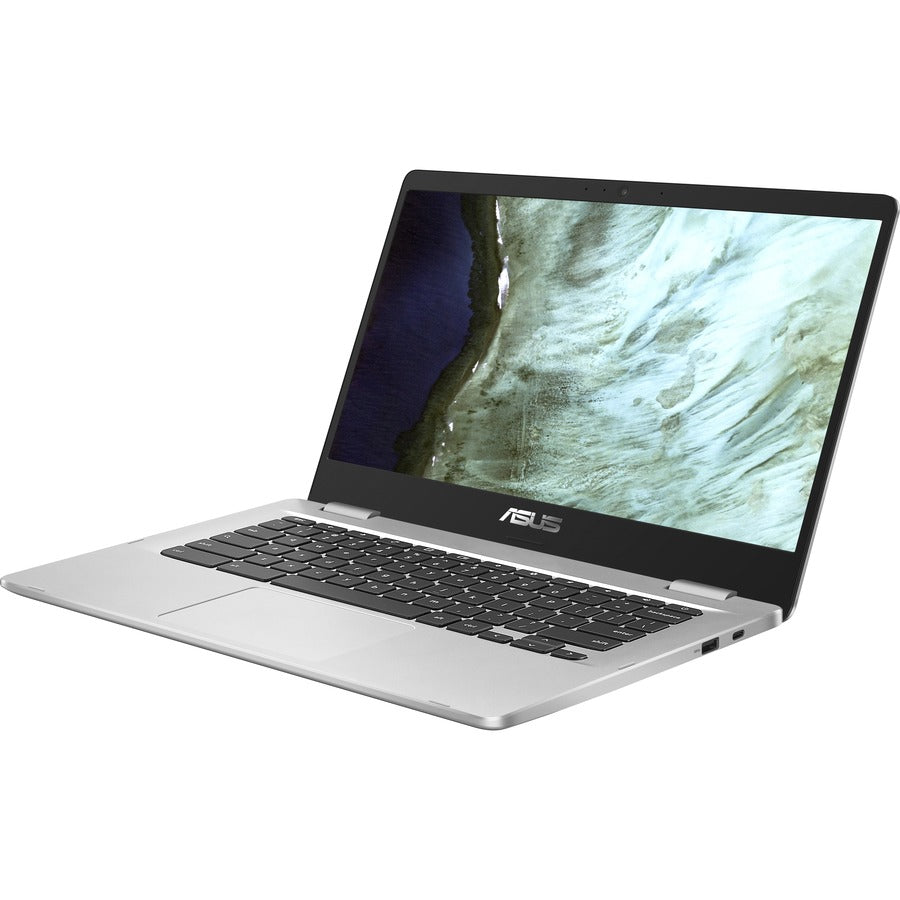 Asus Chromebook C423 C423NA-RH91T-CB 14" Touchscreen Chromebook - HD - 1366 x 768 - Intel Pentium N4200 Quad-core (4 Core) 1.10 GHz - 4 GB RAM - 32 GB Flash Memory - Silver C423NA-RH91T-CB