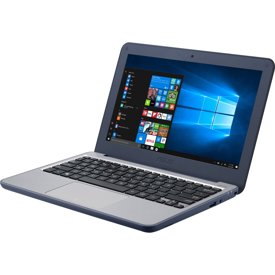 Asus VivoBook W202 W202NA-C1-CA 11.6" Netbook - HD - 1366 x 768 - Intel Celeron N3350 Dual-core (2 Core) 1.10 GHz - 4 GB RAM - 64 GB Flash Memory - Dark Blue W202NA-C1-CA