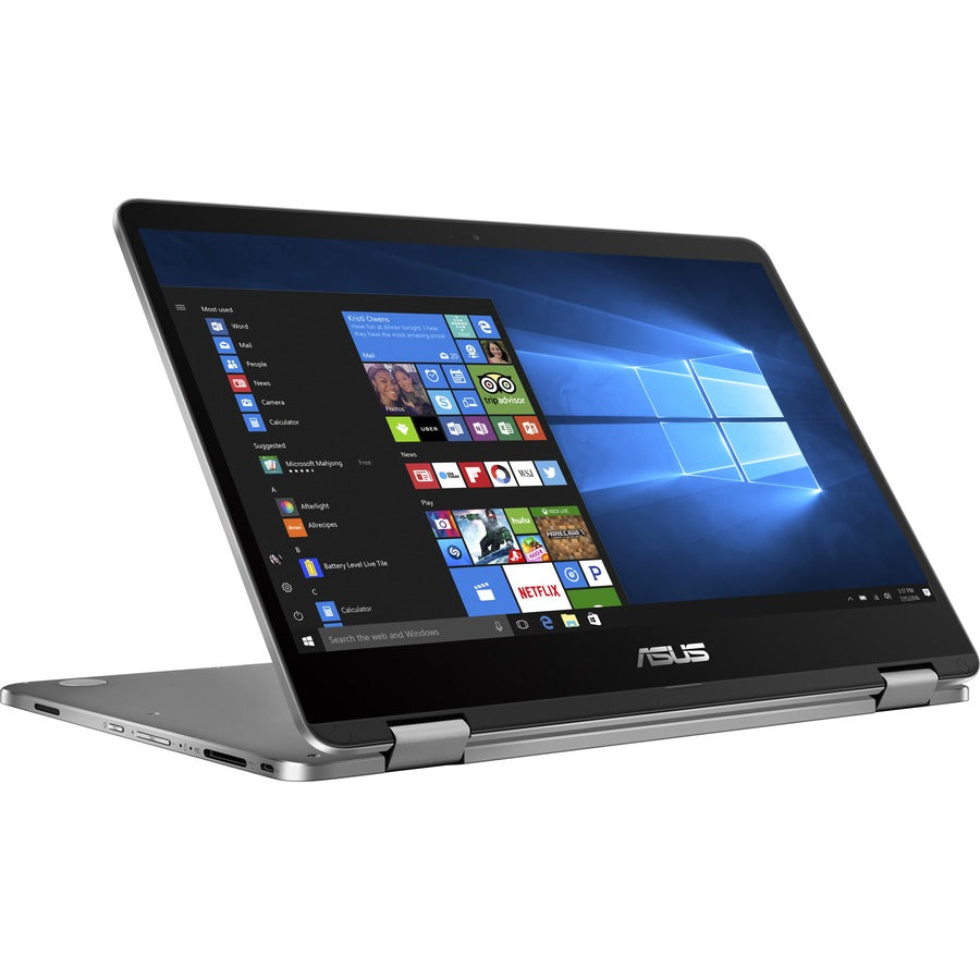 Asus VivoBook Flip 14 J401MA J401MA-SS01-CB 14" Touchscreen Notebook - HD - 1366 x 768 - Intel Celeron N4000 Dual-core (2 Core) 1.10 GHz - 4 GB RAM - 64 GB Flash Memory J401MA-SS01-CB