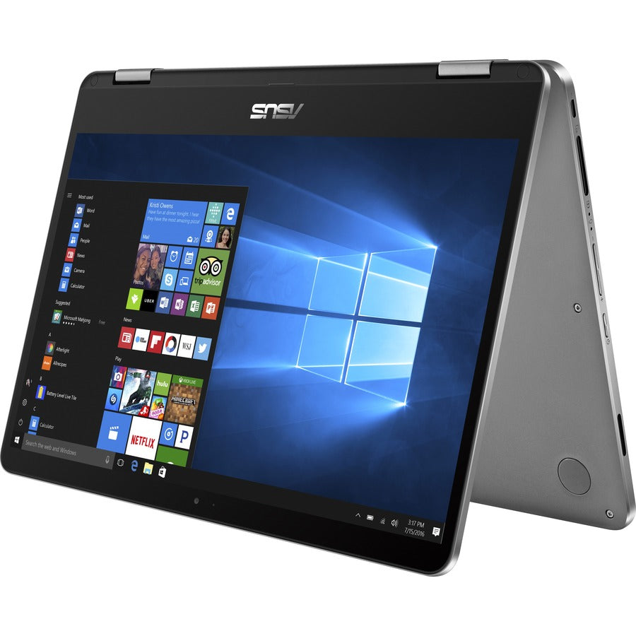 Asus VivoBook Flip 14 J401MA J401MA-SS01-CB Ordinateur portable à écran tactile 14" - HD - 1366 x 768 - Intel Celeron N4000 Dual-core (2 Core) 1,10 GHz - 4 Go de RAM - 64 Go de mémoire flash J401MA-SS01-CB