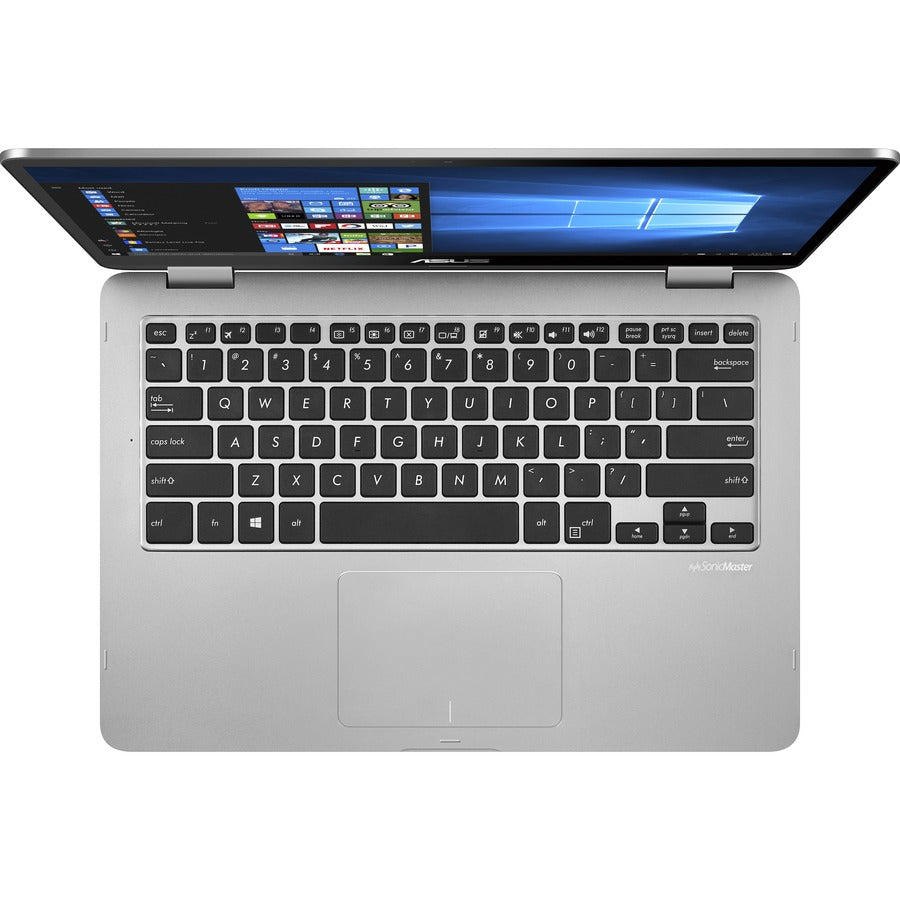 Asus VivoBook Flip 14 J401MA J401MA-SS01-CB Ordinateur portable à écran tactile 14" - HD - 1366 x 768 - Intel Celeron N4000 Dual-core (2 Core) 1,10 GHz - 4 Go de RAM - 64 Go de mémoire flash J401MA-SS01-CB