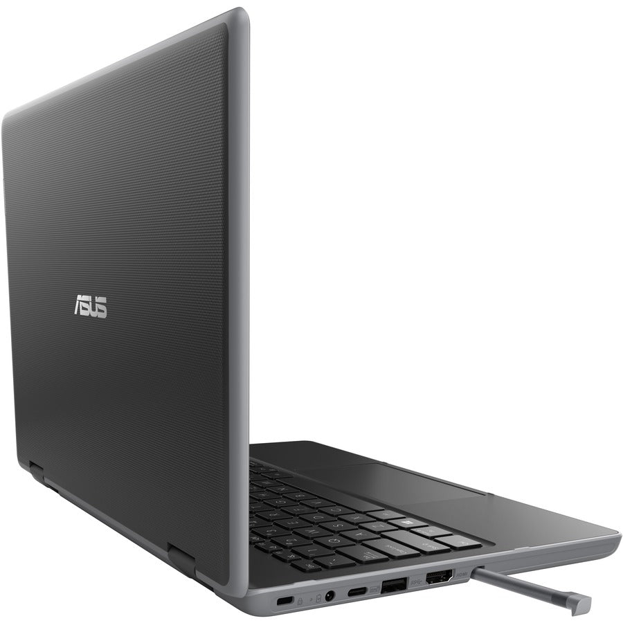 Asus BR1100F BR1100FKA-YS02T 11.6" Touchscreen Rugged Notebook - HD - 1366 x 768 - Intel Celeron N4500 Dual-core (2 Core) 1.10 GHz - 4 GB RAM - 64 GB Flash Memory - Dark Gray BR1100FKA-YS02T