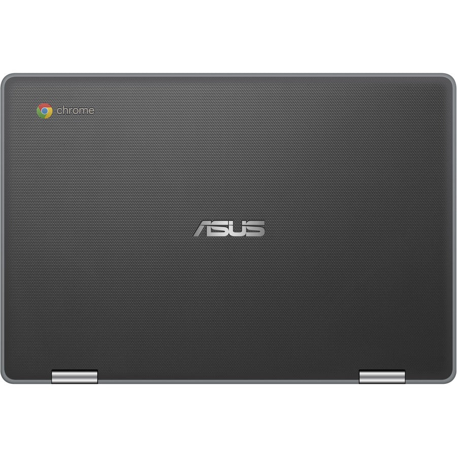 Asus Chromebook Flip C214 C214MA-C1R-CA 11.6" Touchscreen Rugged 2 in 1 Chromebook - HD - 1366 x 768 - Intel Celeron N4020 Dual-core (2 Core) 1.10 GHz - 4 GB RAM - 32 GB Flash Memory - Dark Gray C214MA-C1R-CA