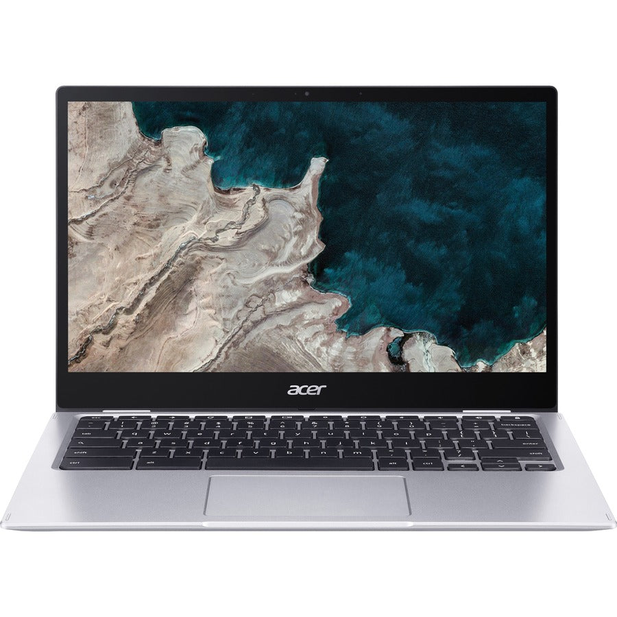 Acer Chromebook Spin 513 CP513-1HL CP513-1HL-S4XG Écran tactile 13,3" Chromebook 2 en 1 - Full HD - 1920 x 1080 Kryo 468 Octa-core (8 Core) 2,10 GHz - 8 Go RAM - 128 Go Mémoire Flash - Argent pur NX .HX1AA.003