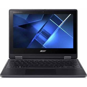 Acer TravelMate Spin B3 B311R-31 TMB311R-31-C45D 11.6" Touchscreen 2 in 1 Notebook - HD - 1366 x 768 - Intel Celeron N4020 Dual-core (2 Core) 1.10 GHz - 4 GB RAM - 64 GB Flash Memory - Shale Black NX.VNEAA.001