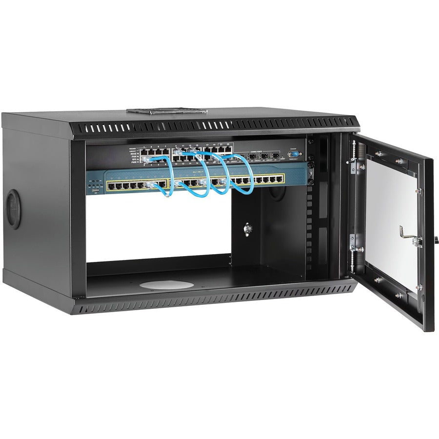 StarTech.com 6U 19" Wallmount Server Rack Cabinet Acrylic Door RK619WALL