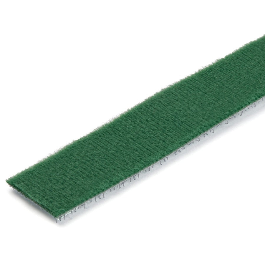 StarTech.com 100 pieds. Rouleau à crochets et boucles - Vert - Gestion des câbles (HKLP100GN) HKLP100GN