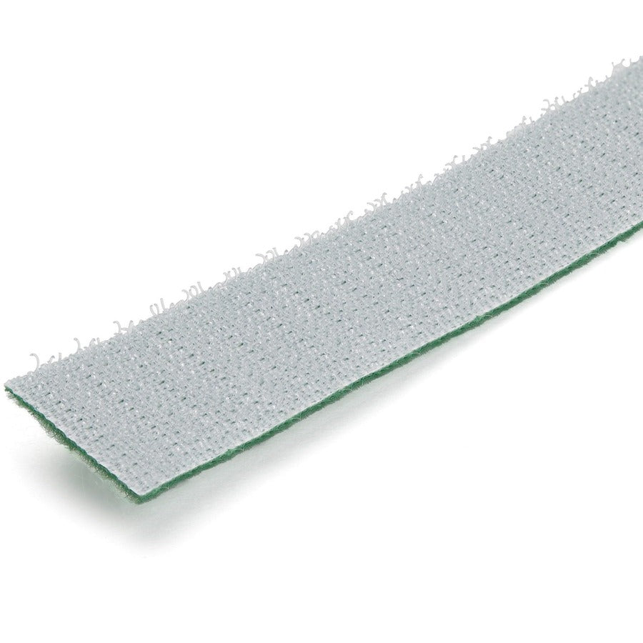 StarTech.com 100 pieds. Rouleau à crochets et boucles - Vert - Gestion des câbles (HKLP100GN) HKLP100GN