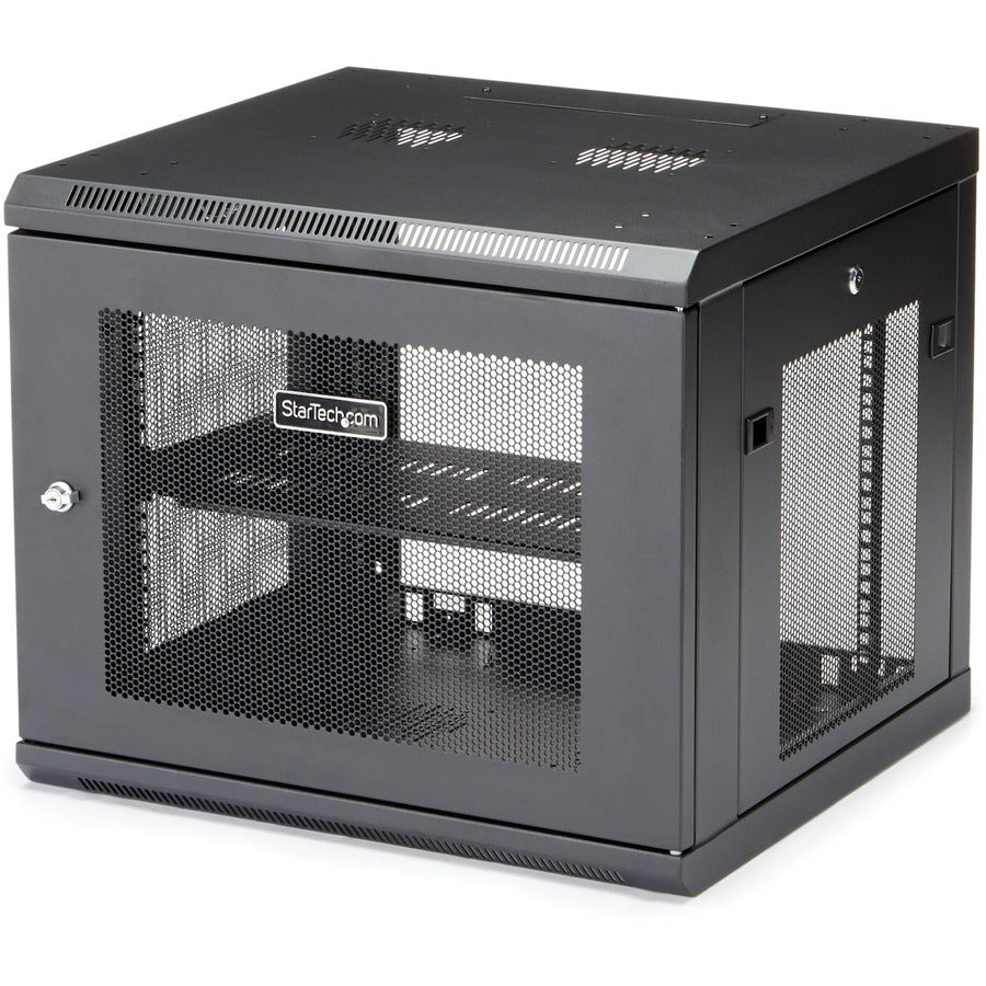 StarTech.com 9U Wallmount Server Rack Cabinet - Wallmount Network Cabinet - Up to 19 in. Deep RK920WALM