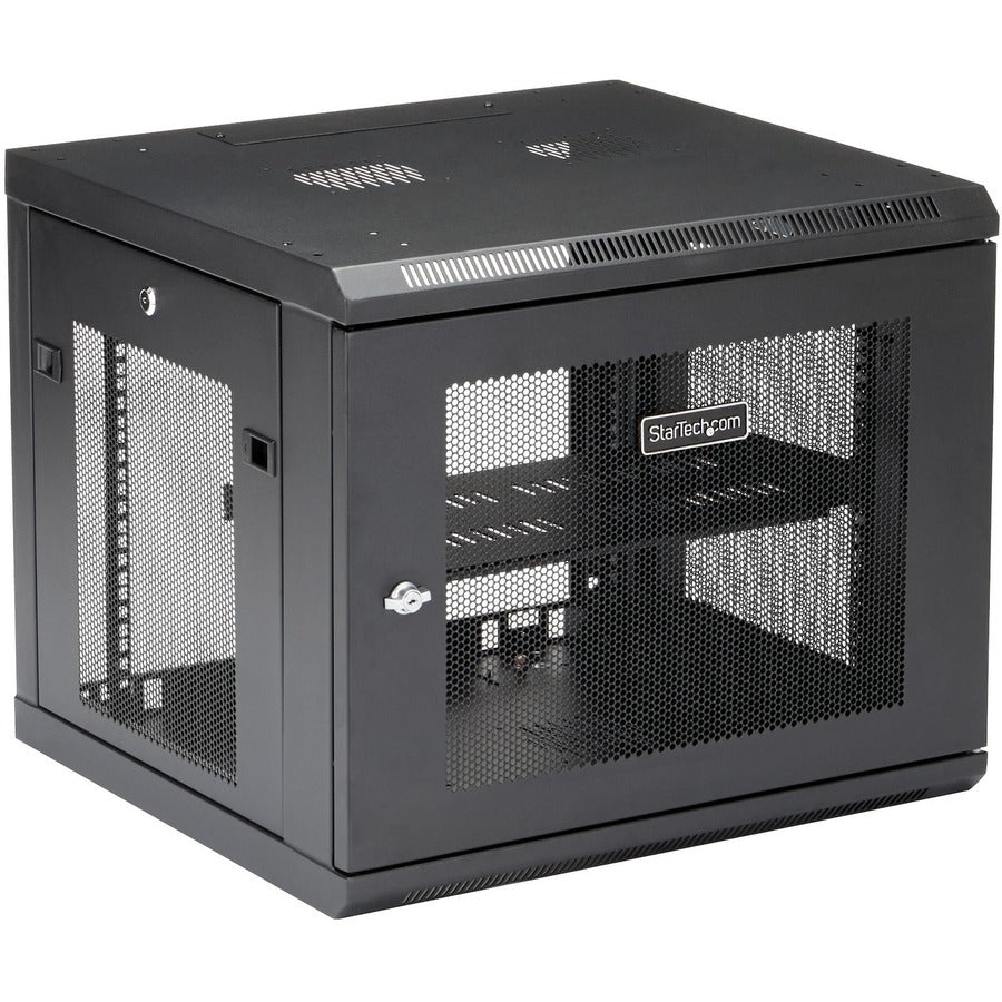 StarTech.com 9U Wallmount Server Rack Cabinet - Wallmount Network Cabinet - Up to 19 in. Deep RK920WALM