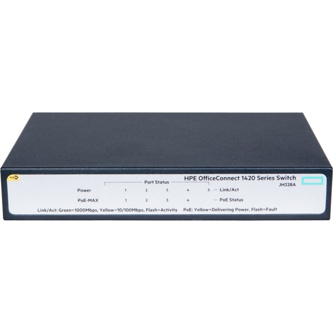 HPE OfficeConnect 1420 5G PoE+ (32W) Switch JH328A#ABA