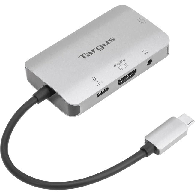 Targus USB-C Single Video Adapter with 100W PD Pass-Thru ACA960USZ