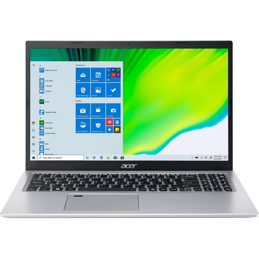 Acer Aspire 5 A515-56 A515-56T-54B1 15.6" Touchscreen Notebook - Full HD - 1920 x 1080 - Intel Core i5 i5-1135G7 Quad-core (4 Core) 2.40 GHz - 8 GB RAM - 512 GB SSD - Pure Silver NX.A2EAA.002
