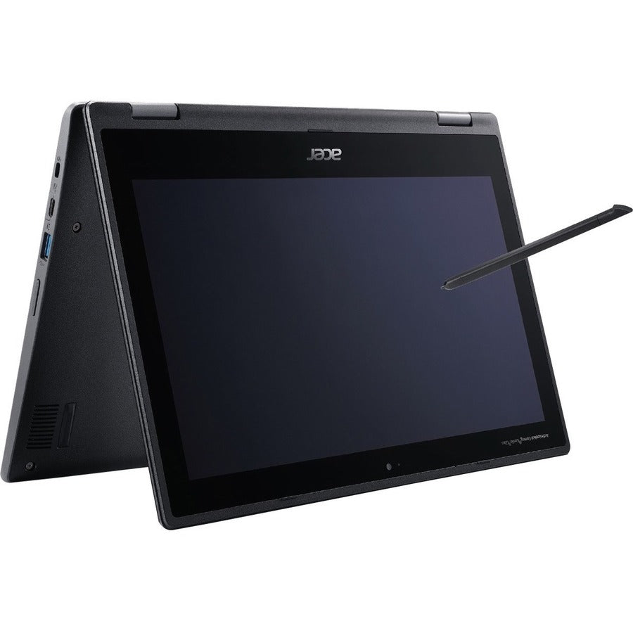 Acer Chromebook Spin 511 R752T R752T-C5PB Écran tactile 11,6" Chromebook 2 en 1 - HD - 1366 x 768 - Intel Celeron N4020 Dual-core (2 Core) 1,10 GHz - 4 Go RAM - 32 Go Mémoire Flash - Shale Black NX.HPWAA. 001