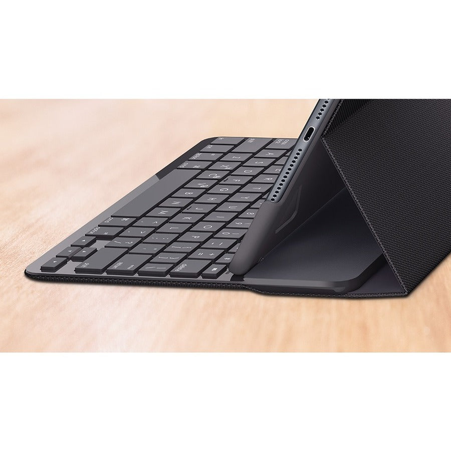 Logitech Slim Folio Clavier/Housse (Folio) Apple, Logitech iPad Air (3e génération) Tablette - Graphite 920-009482