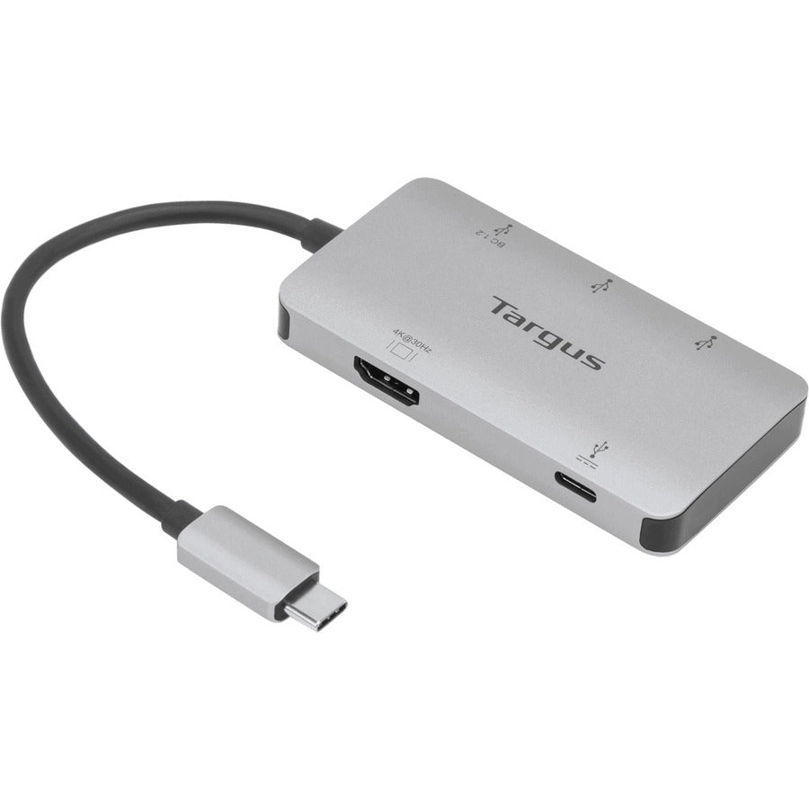 Targus USB-C Multi-Port Single Video 4K HDMI Adapter with 100W PD Pass-Thru ACA958USZ