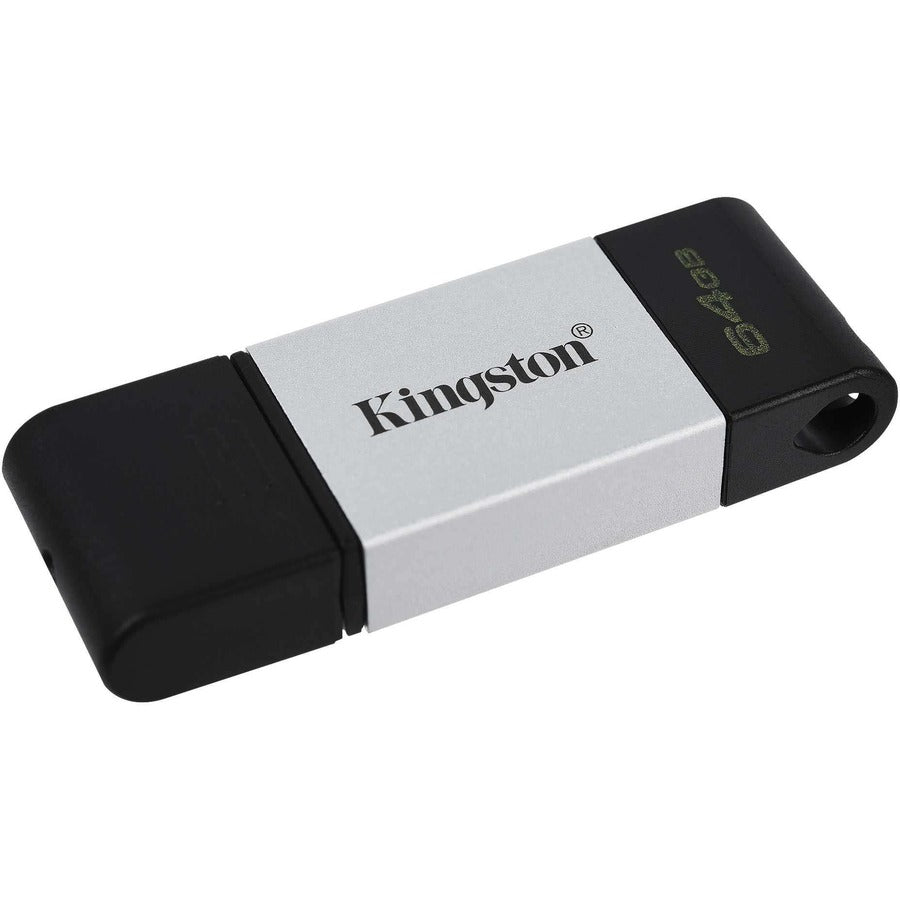 Kingston DataTraveler 80 64GB USB 3.2 (Gen 1) Type C Flash Drive DT80/64GB