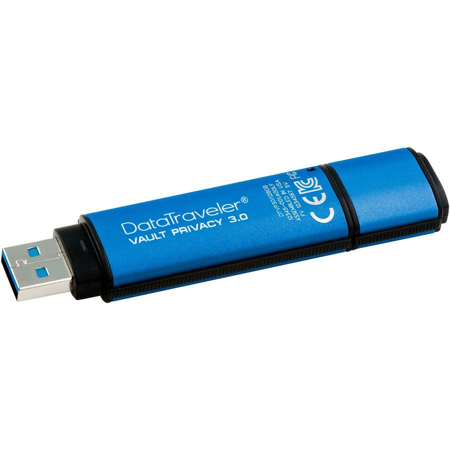 Kingston DataTraveler Vault Privacy 3.0 128GB USB 3.0 Flash Drive DTVP30/128GB