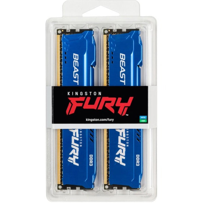 Kit de mémoire SDRAM DDR3 Kingston FURY Beast 16 Go (2 x 8 Go) KF318C10BK2/16