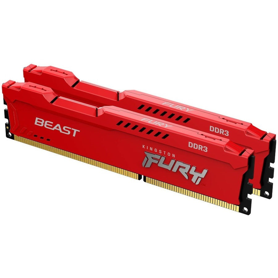 Kingston FURY Beast 8GB (2 x 4GB) DDR3 SDRAM Memory Kit KF318C10BRK2/8