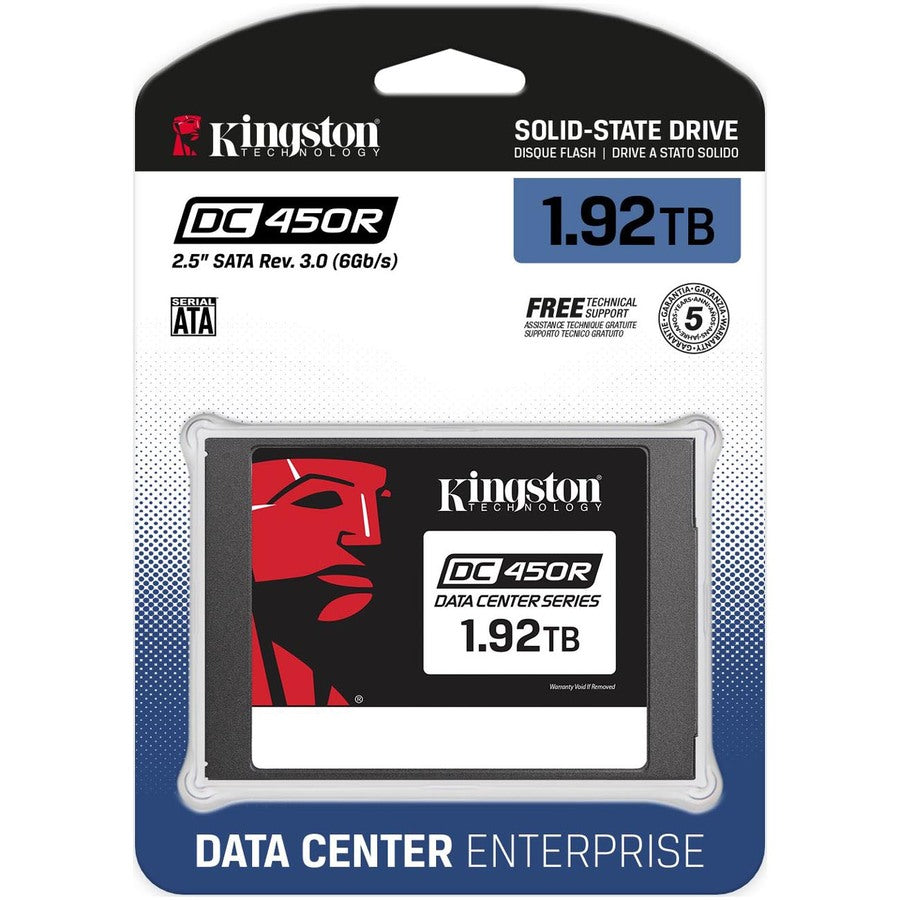 Kingston DC450R 1.92 TB Solid State Drive - 2.5" Internal - SATA (SATA/600) - Read Intensive SEDC450R/1920G