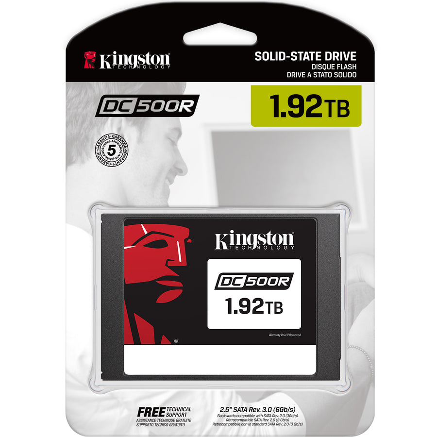 Kingston Enterprise SSD DC500R (lecture centrée) 1,92 To SEDC500R/1920G